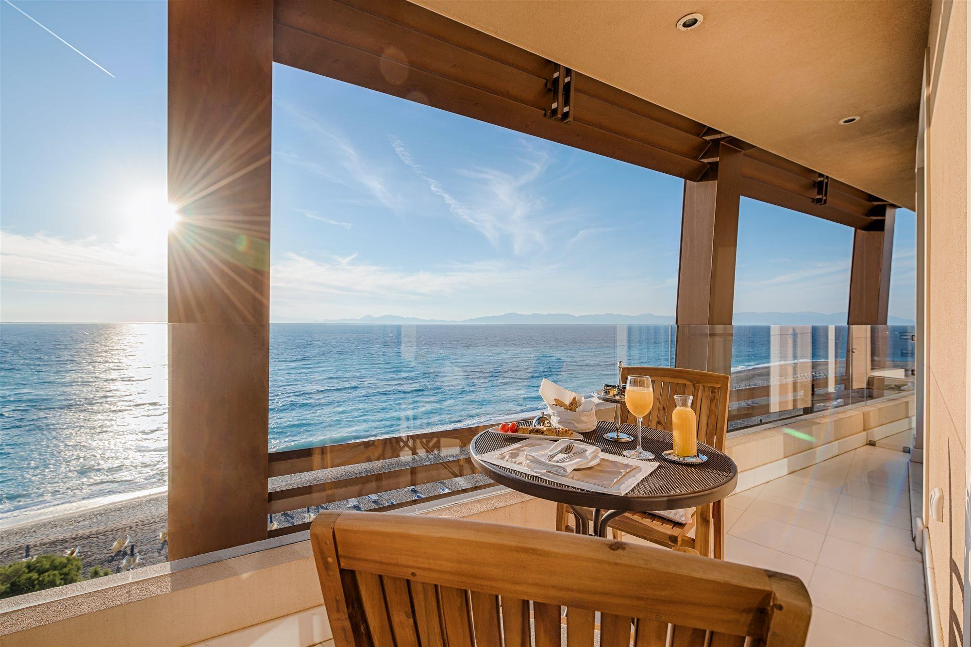 Bellevue On The Beach Suites Rhodes City Esterno foto