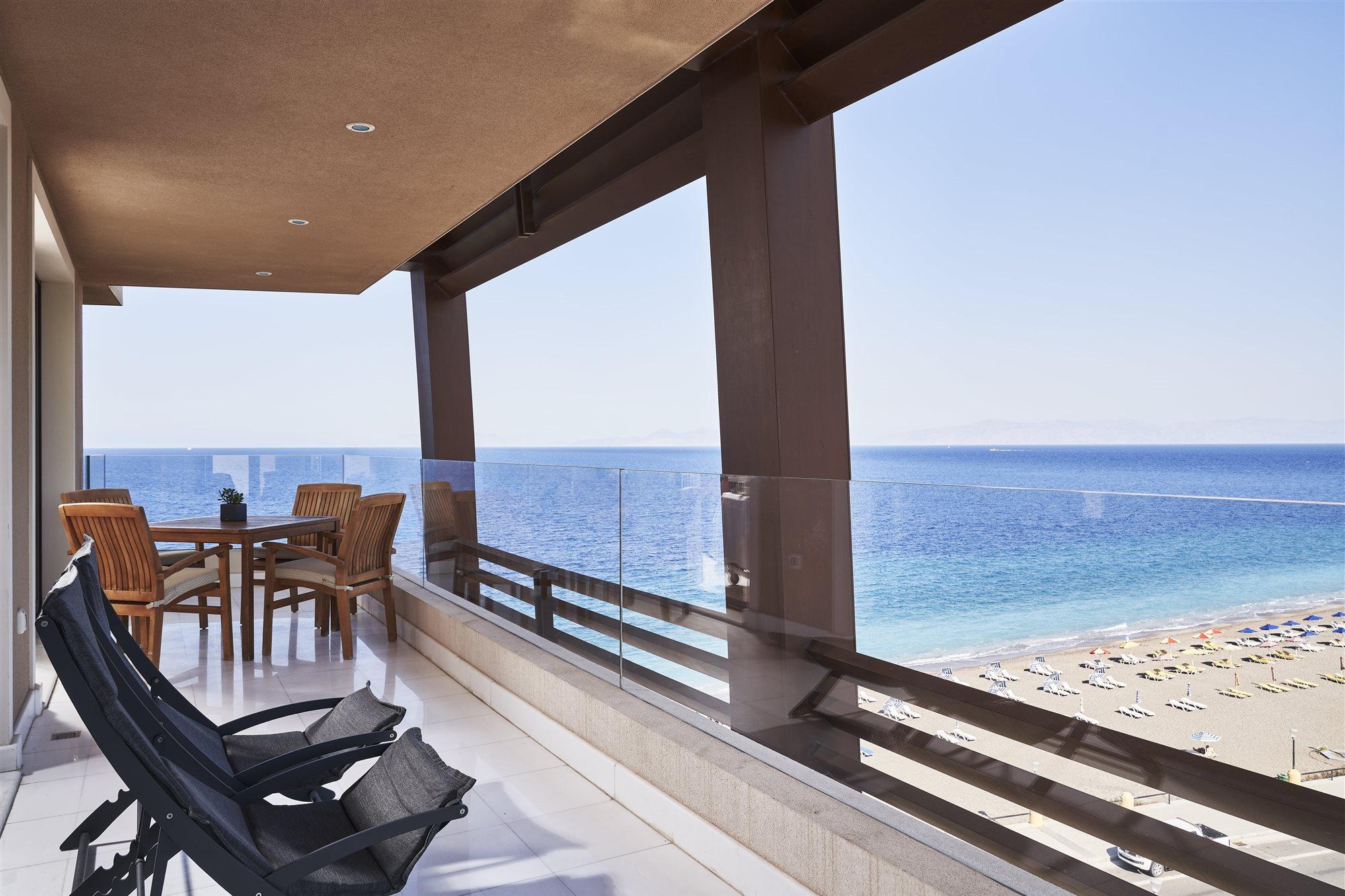 Bellevue On The Beach Suites Rhodes City Esterno foto