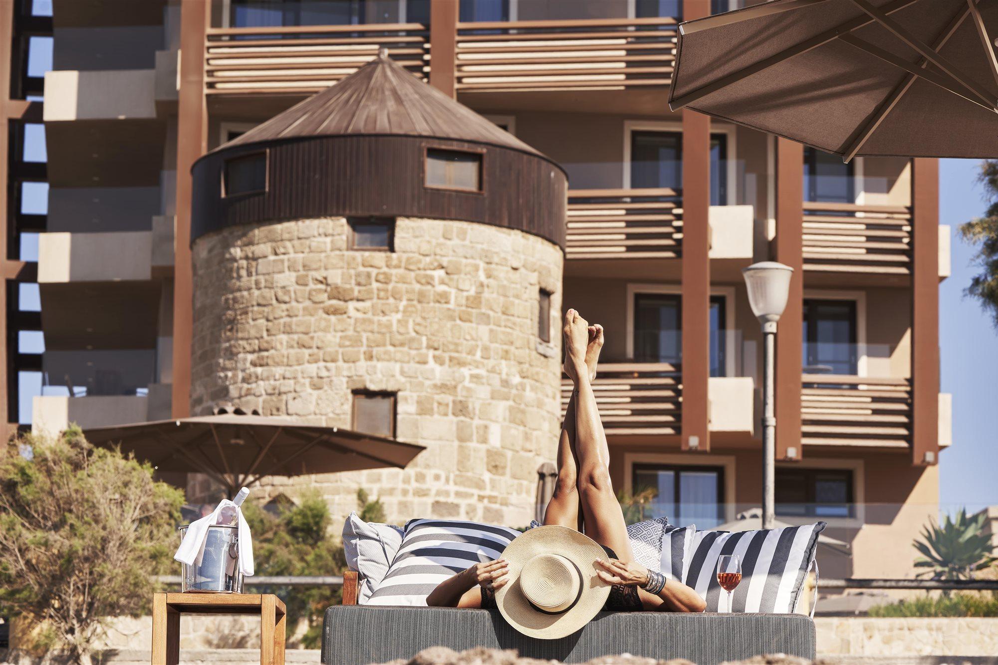 Bellevue On The Beach Suites Rhodes City Esterno foto