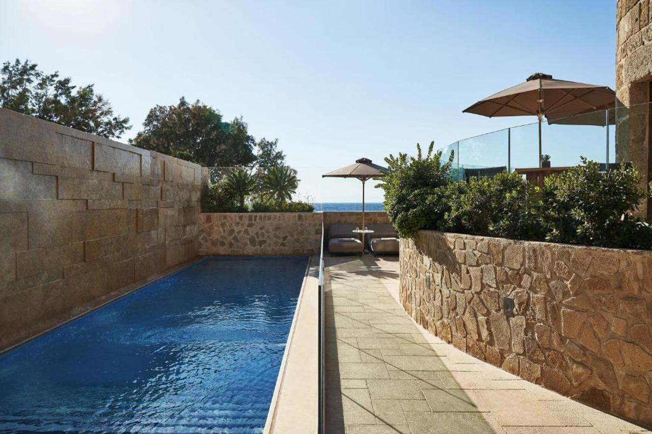 Bellevue On The Beach Suites Rhodes City Esterno foto