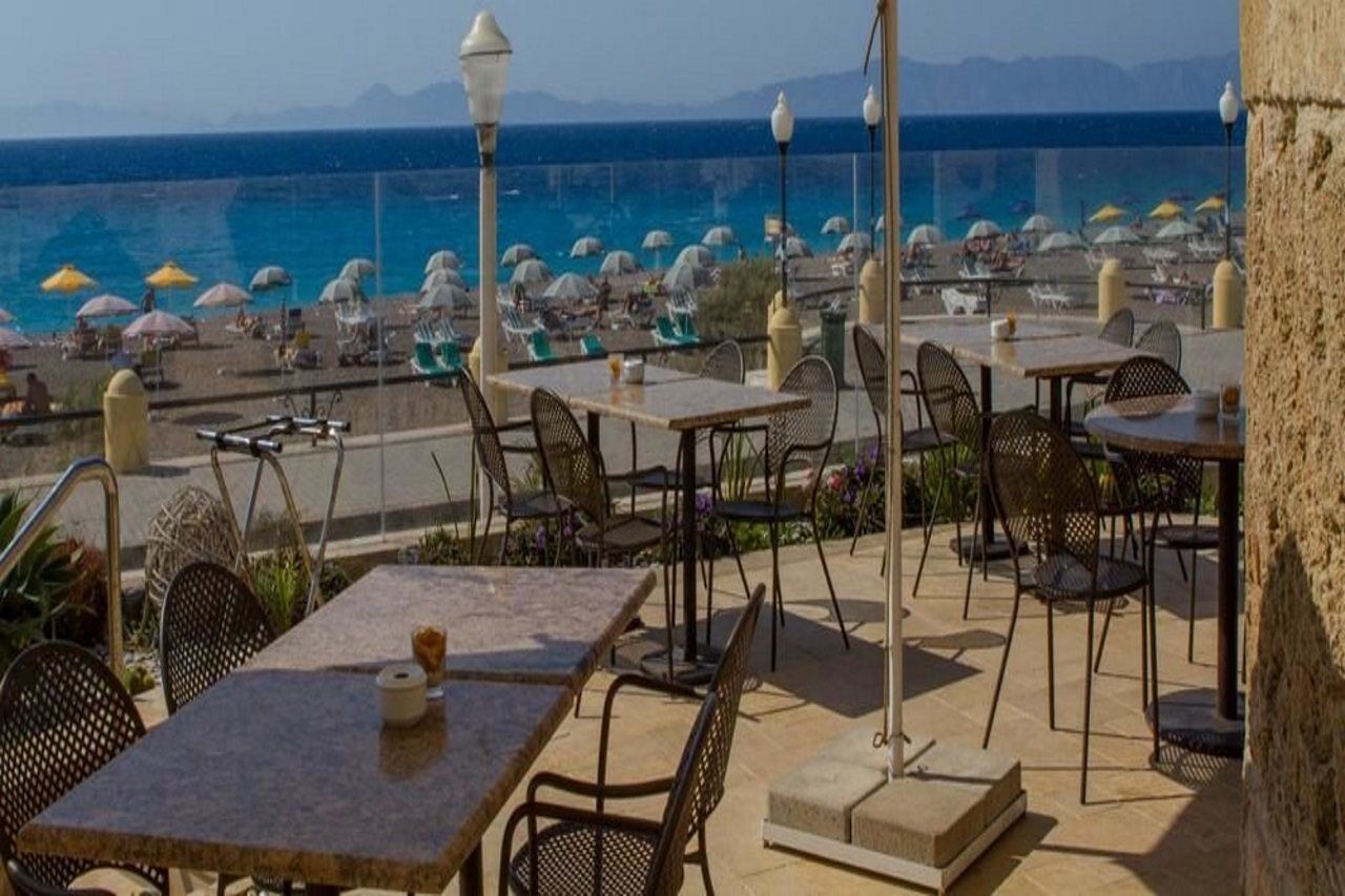 Bellevue On The Beach Suites Rhodes City Esterno foto